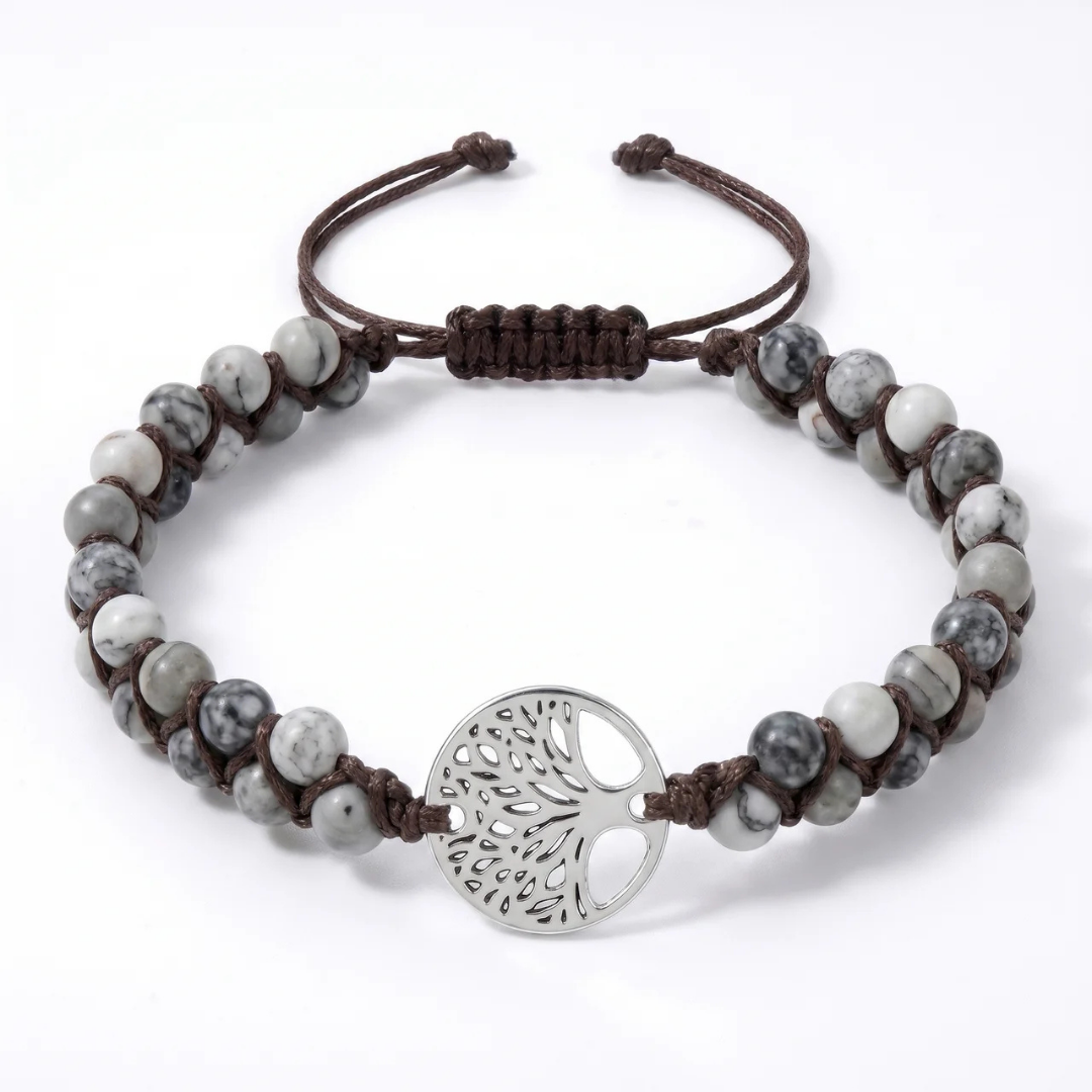Granite Tree of Life Bracelet – Rescue Paws