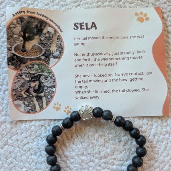 Ocean Bracelet on a customer, shared in a review
