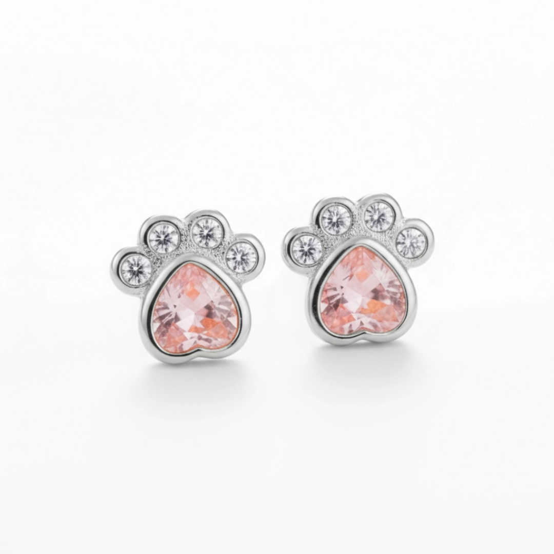 Crystal Joy Earrings - Silver