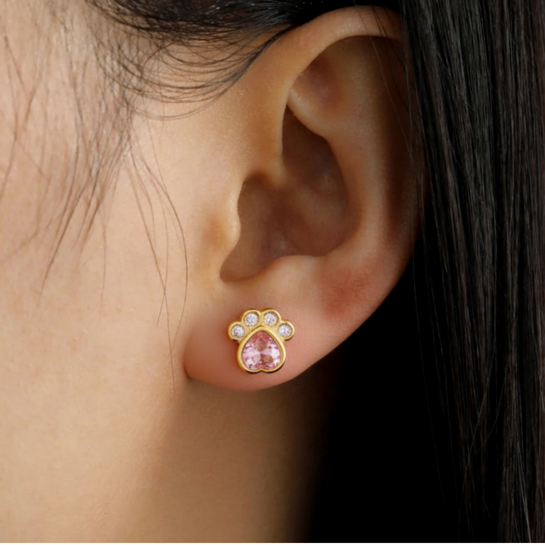 Crystal Joy Earrings - Gold