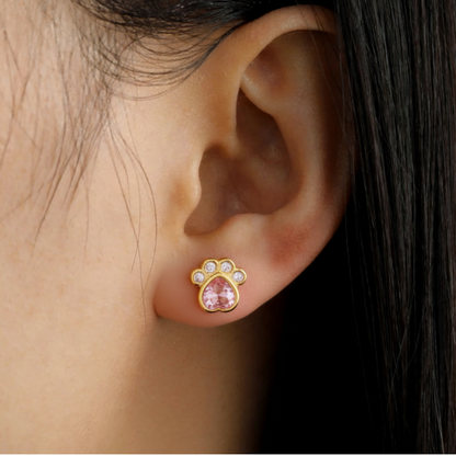 Crystal Joy Earrings - Gold