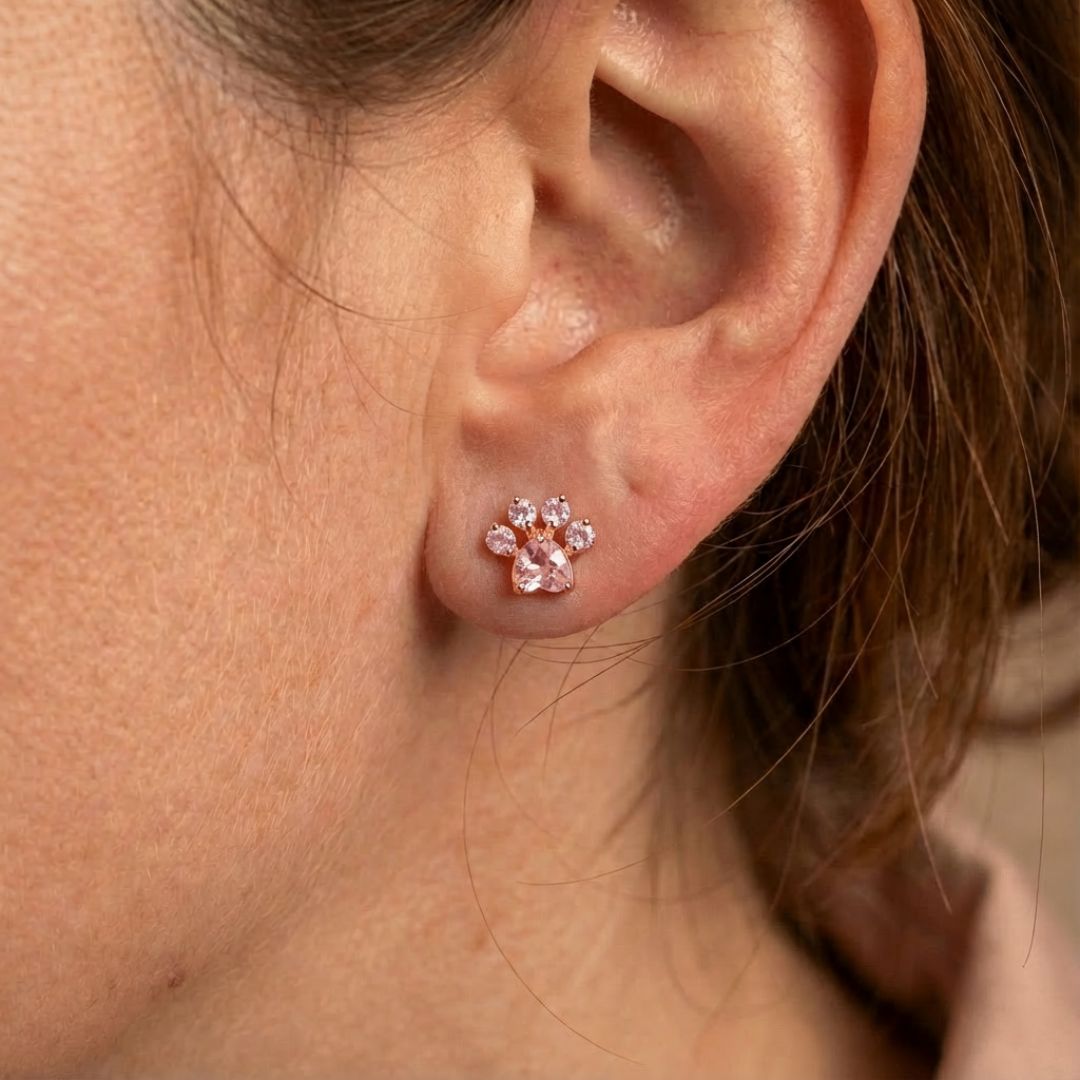 Radiant Paws Earrings