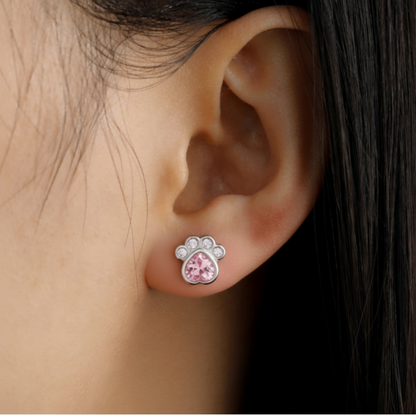 Crystal Joy Earrings - Silver