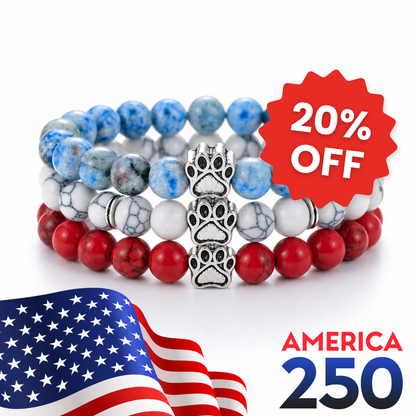 Patriot’s Trio Bracelet Set