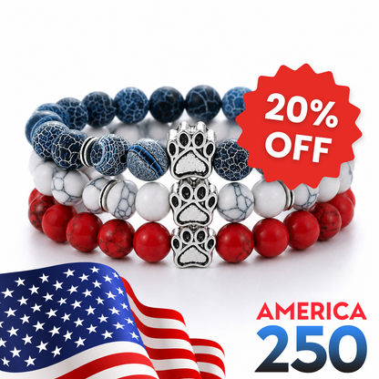 Patriot’s Trio Bracelet Set