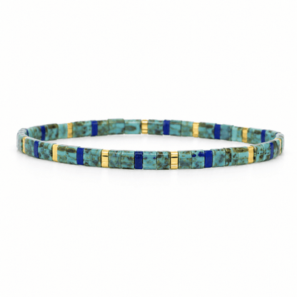 Tile Bead Bracelets