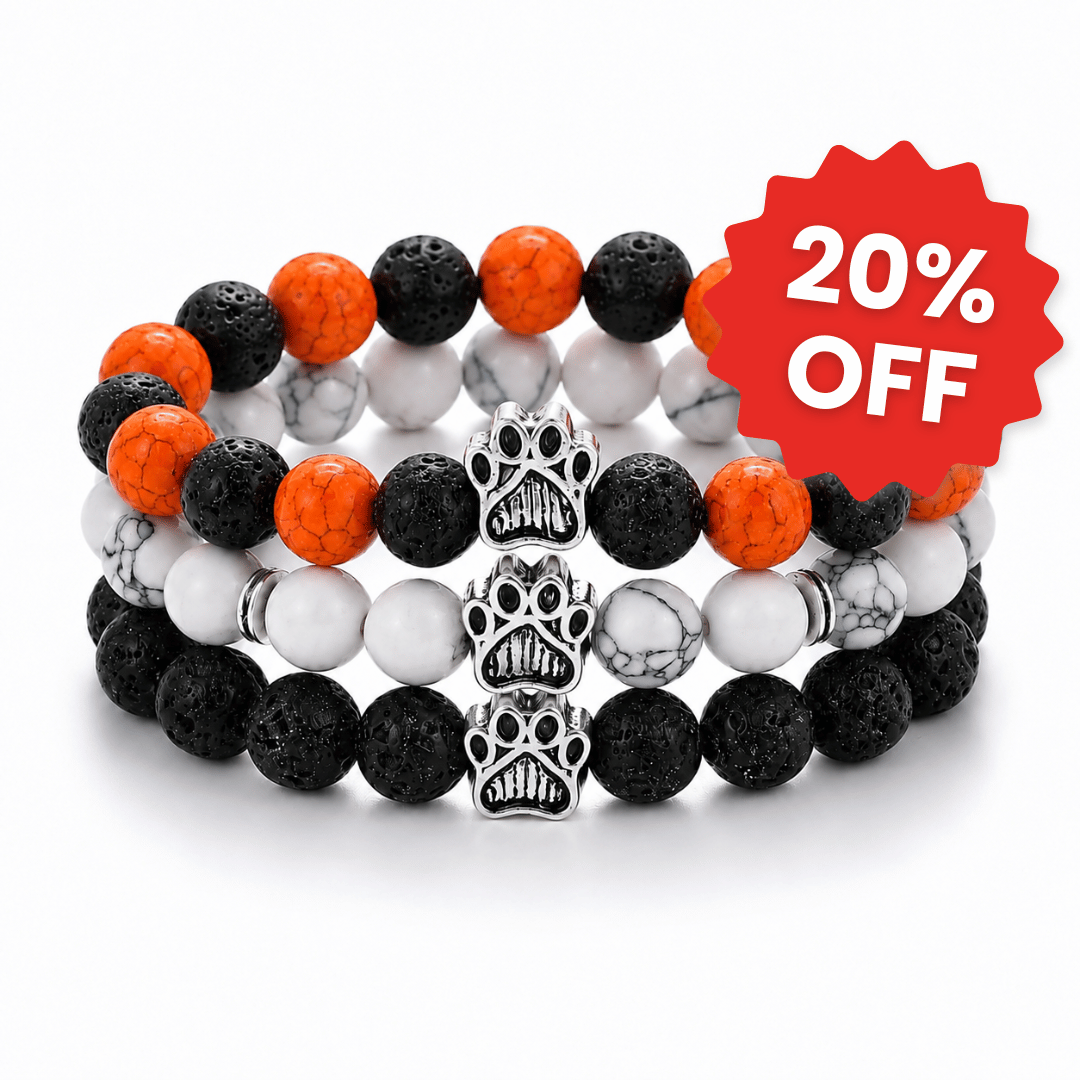 Pumpkin Set, Limited Halloween Edition: three Halloween bracelets (Pumpkin + Arctic + Lava)