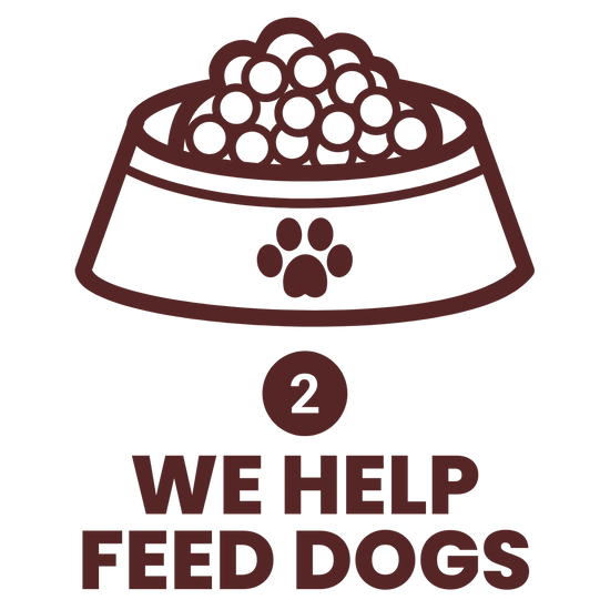 We help feed dogs