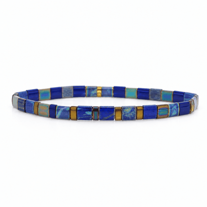 Tile Bead Bracelets