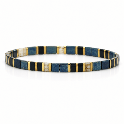 Tile Bead Bracelets