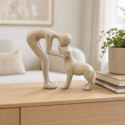 Forever Bond Statue (Sand) displayed at home