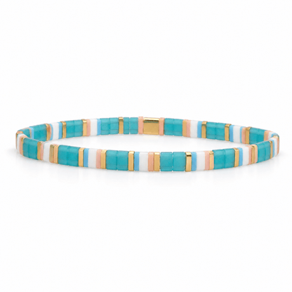 Tile Bead Bracelets
