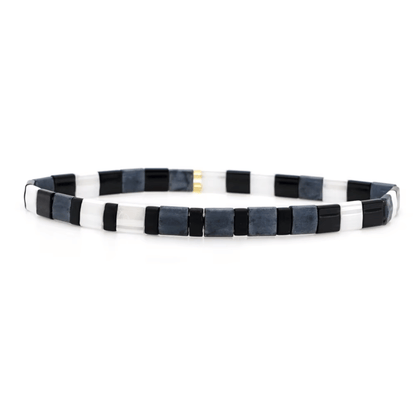 Tile Bead Bracelets
