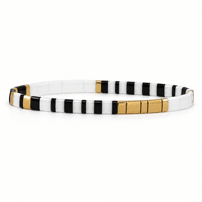 Tile Bead Bracelets