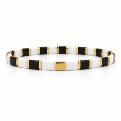 Tile Bead Bracelets